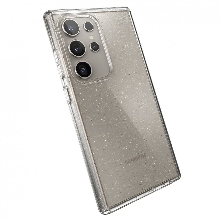 Speck Presidio Lux Glitter - Etui Samsung Galaxy S24 Ultra (Clear / Gold Glitter) – 2