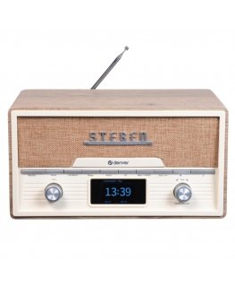 Denver MDA-525LW Personaalne CD mängija Puit