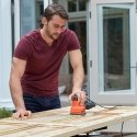 Black & Decker BEW210 Epäkeskohiomakone 14000 RPM musta, Oranssi Black & Decker BEW210 Epäkeskohiomakone 14000 RPM musta, Oranssi