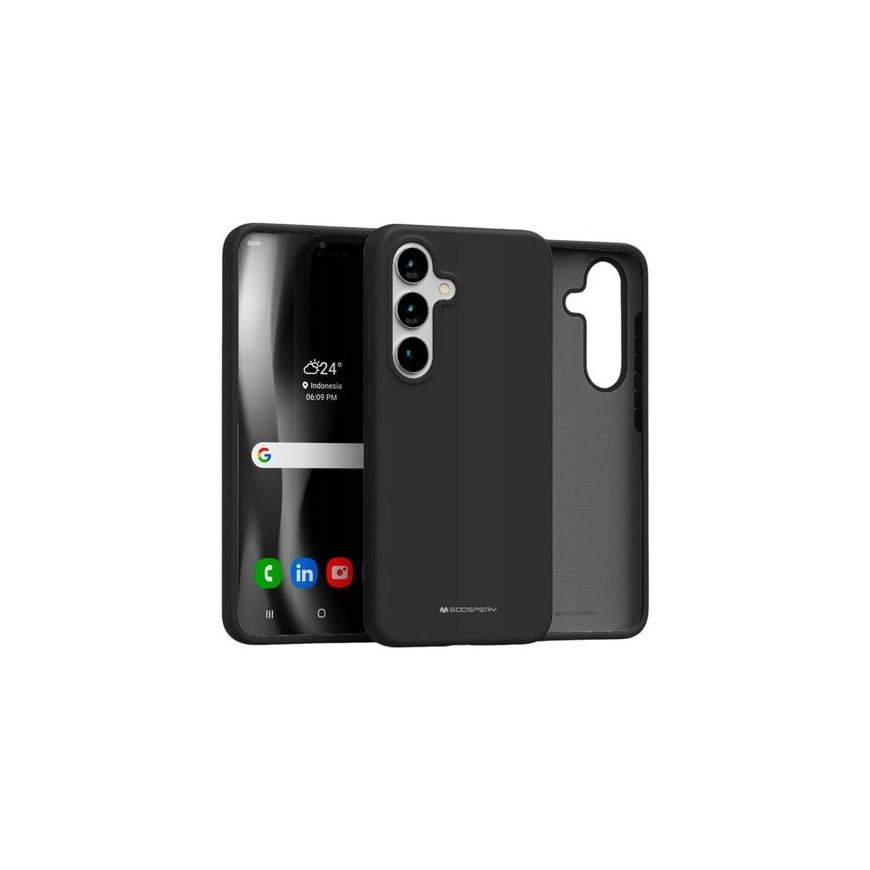 Mercury Silicone Sam S25+ S936 czarny|black – 2
