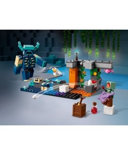 Klocki Minecraft 21274 Spotkanie ze strażnikiem