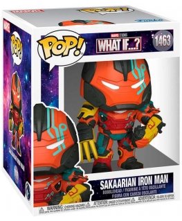 Funko POP-figuuri Super Marvel What IF Sakaarian Iron Man