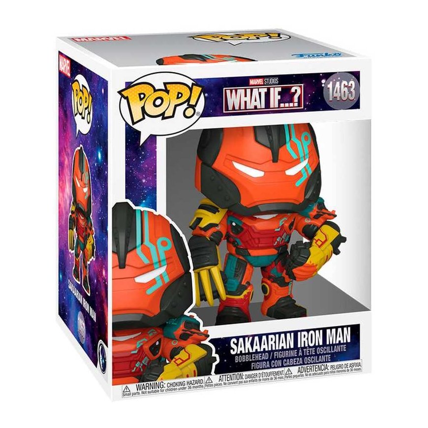 Funko POP figure Super Marvel What IF Sakaarian Iron Man