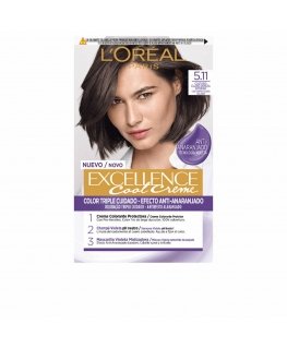 Nuolatinės spalvos dažymo kremas L'Oreal Make Up Excellence Cool 5.11-castaño claro ceniza intenso