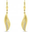 Brilio Silver Upeat kullatut korvakorut zirkoneilla EA274Y Brilio Silver Upeat kullatut korvakorut zirkoneilla EA274Y