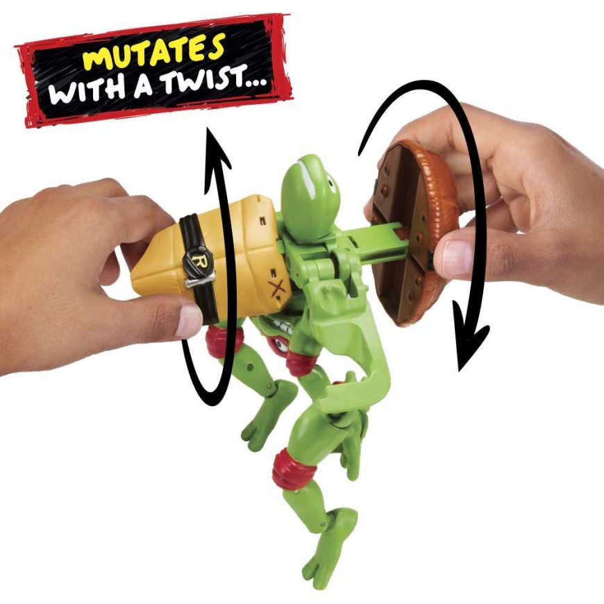 TMNT-figuuri MUTATIONS LEMMIKISTÄ NINJA RAPHAELIKSI, 83364 – 3