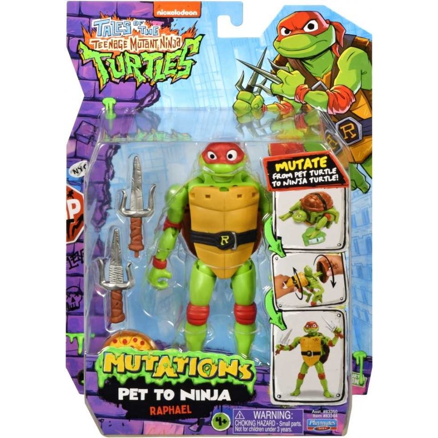 TMNT figurine MUTATIONS PET TO NINJA RAPHAEL, 83364 – 5