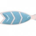 Npc Polska RITUALI DOMESTICI PELAGICOILLOGICO Talerz ryba balta 38.5 x 11 x 3 cm Npc Polska RITUALI DOMESTICI PELAGICOILLOGICO Talerz ryba balta 38.5 x 11 x 3 cm