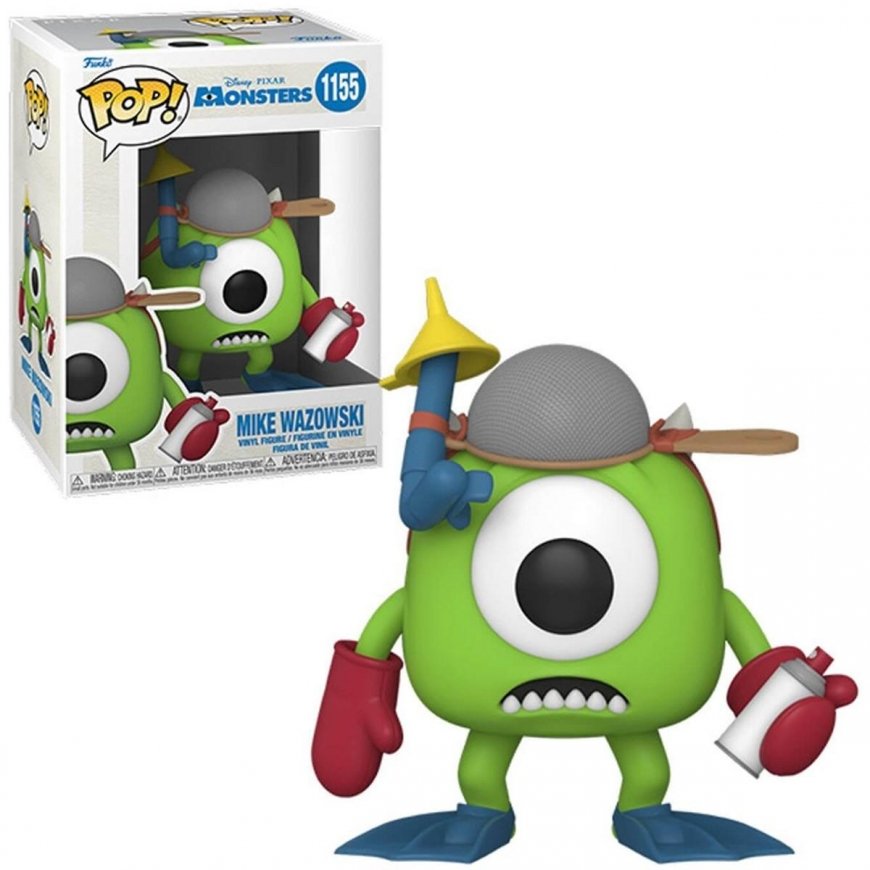 Funko POP! Disney Pixar: Hirviöt – Mike Wazowski -vinyylihahmo