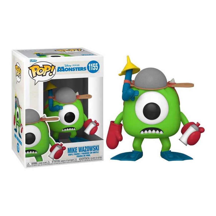 Funko POP! Disney Pixar: Monsters - Mike Wazowski Vinyl Figure – 2