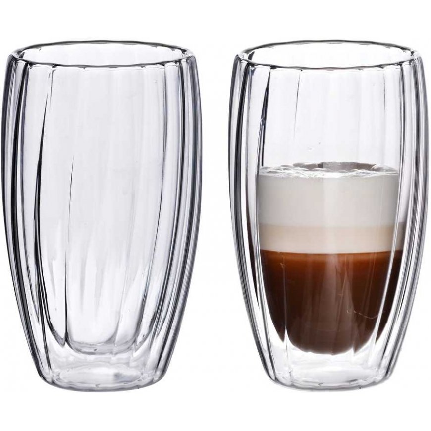 Lumarko Allesken PETER STRIPES 2 lasin setti 450ml 8x5x14.5cm