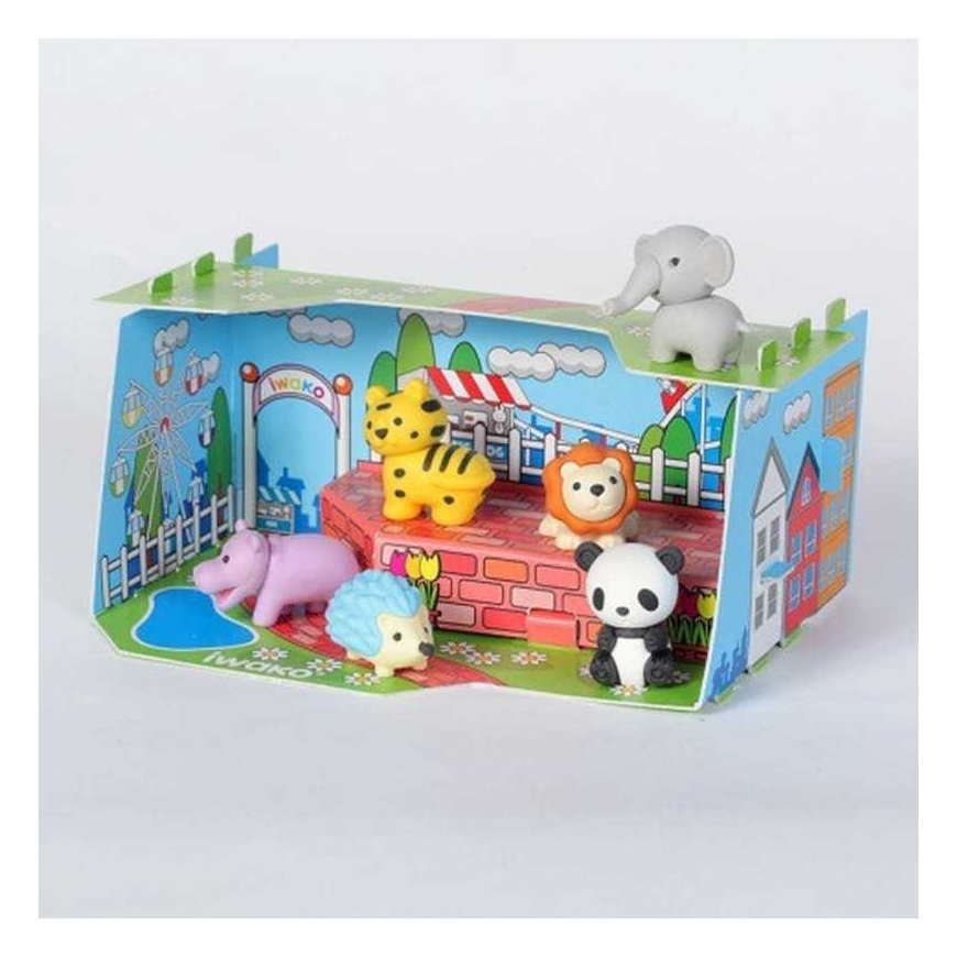 Iwako Craft House Zoo -luomispakkaus – 3