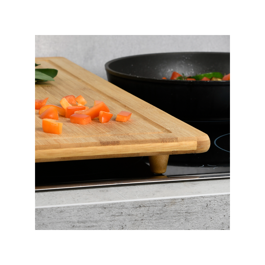 Kesper Bamboo Hob Cover, Love, Bamboo – 3