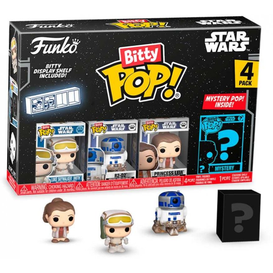 Funko Blister 4 figures Bitty POP Star Wars Luke Skywalker – 2