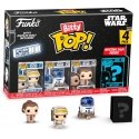 Funko Blister 4 figures Bitty POP Star Wars Luke Skywalker Funko Blister 4 figures Bitty POP Star Wars Luke Skywalker