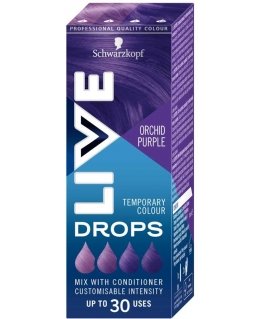 SCHWARZKOPF_Live Drops pestävä hiusväri orkideavioletti 30ml