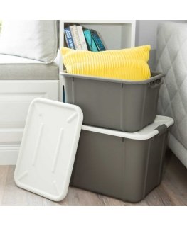 Tamsiai pilkas 30L BranQ Velur laikymo konteineris