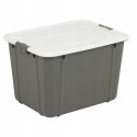 Dark gray 30L BranQ Velur storage container Dark gray 30L BranQ Velur storage container