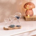 Atmosphera Set of three decorative hourglasses SABI, height 15 cm Atmosphera Set of three decorative hourglasses SABI, height 15 cm