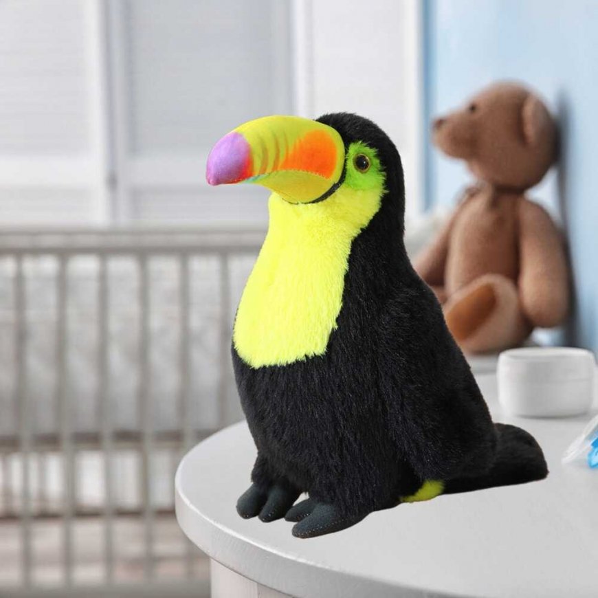 Lean Toys Pehmolelu tukaani 30 cm – 4
