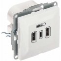 POWER SOCKET SANTRA/4108-10/EPN USB 5 V DC / 3.4 A Elektro-Plast POWER SOCKET SANTRA/4108-10/EPN USB 5 V DC / 3.4 A Elektro-Plast
