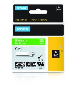 DYMO 1805420 marķēšanas lenta Balts uz zaļa