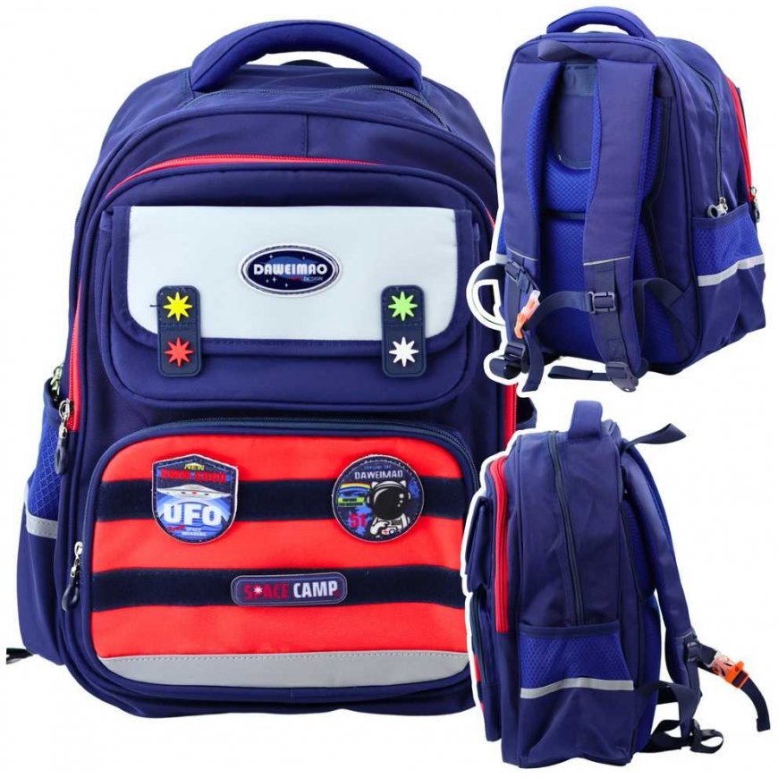 Lean Children's school backpack with space motifs – 5