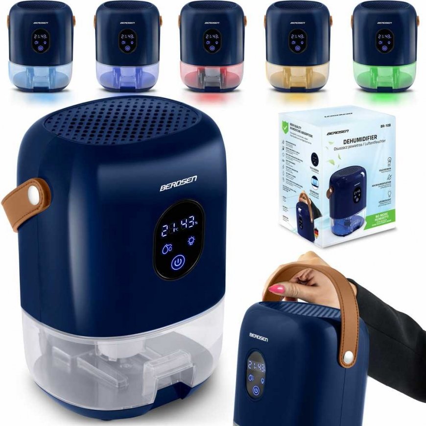 Dehumidifier - Berdsen BR-10B moisture absorber, dark blue