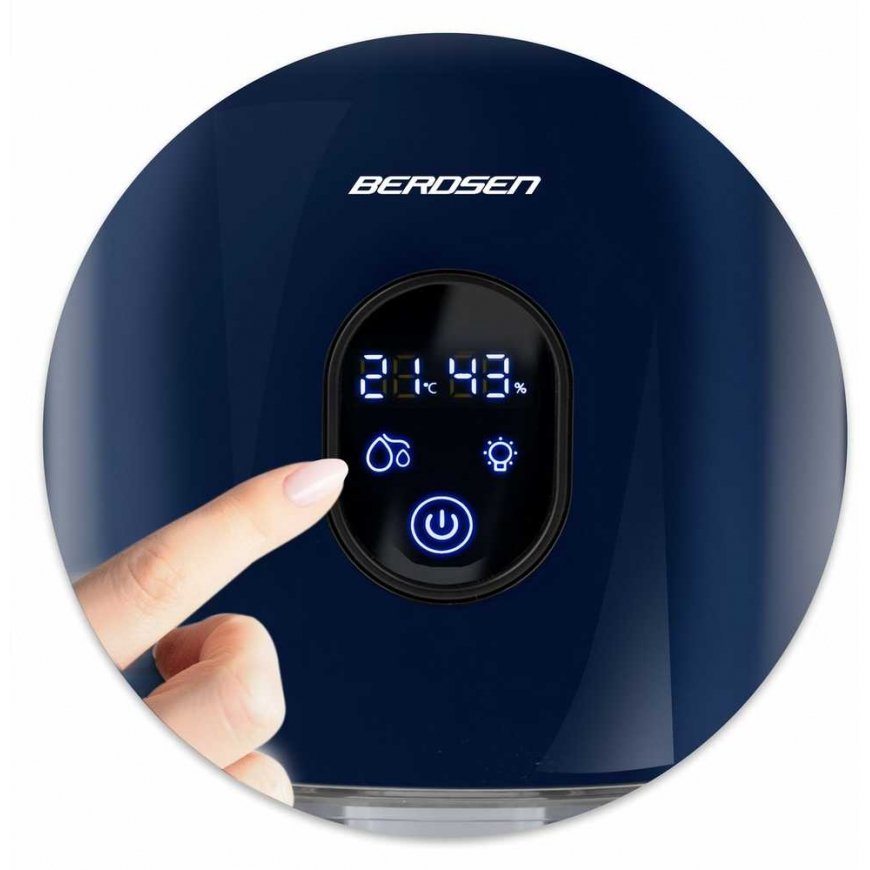 Dehumidifier - Berdsen BR-10B moisture absorber, dark blue – 5