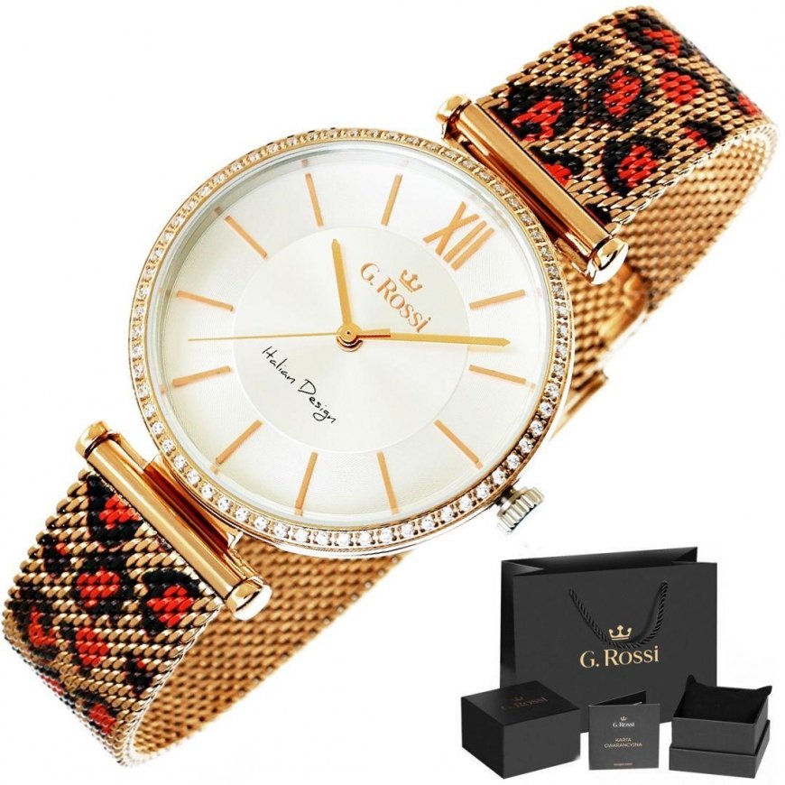 Women's watch G. ROSSI - G.R12964B-3D3 (zg878d) + box – 3