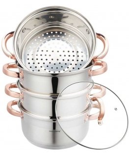 Steamer Pot Set FOR STEAM COOKING 20CM 5 EL. KLAUSBERG KB-7730