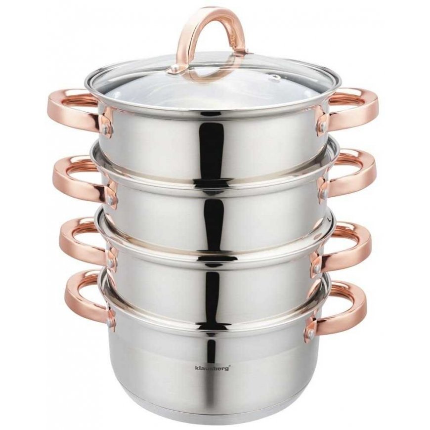 Steamer Pot Set FOR STEAM COOKING 20CM 5 EL. KLAUSBERG KB-7730 – 2
