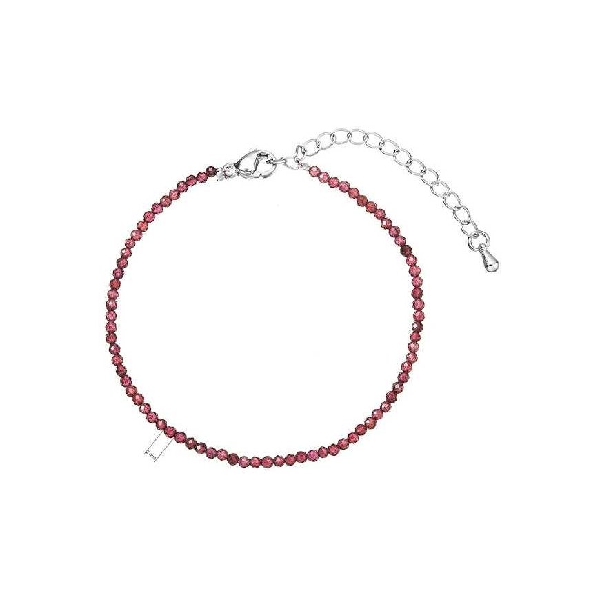 Evolution Group Beaded bracelet with red garnets 43055.3 garnet – 2