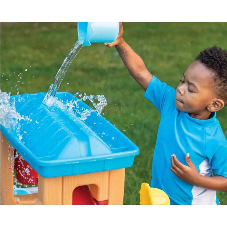 Step2 water table with rain shower, bucket and funnel + animals – 3