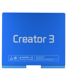 Flashforge Creator 3 Pro spyruoklinio plieno plokštės komplektas