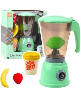 Lean Toys Maišytuvas Elektrinė Dla Dzieci Owoce Puodelis Światła Dźwięki Žalias