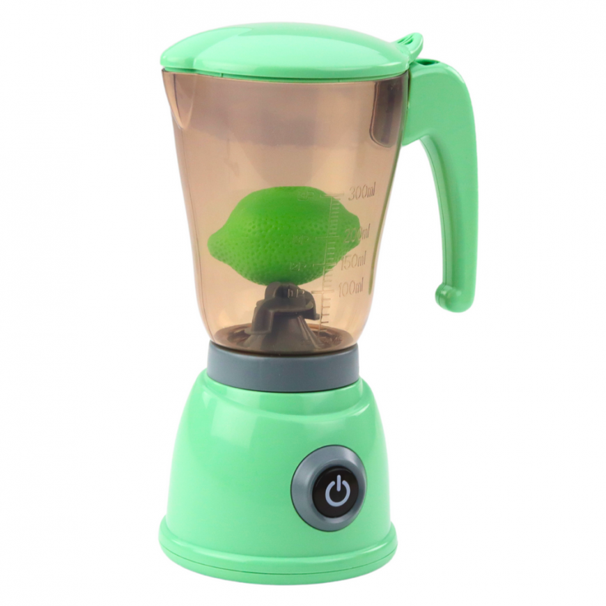 Lean Toys Electric Mixer For Children Fruit Cup Lights Sounds Green – 2