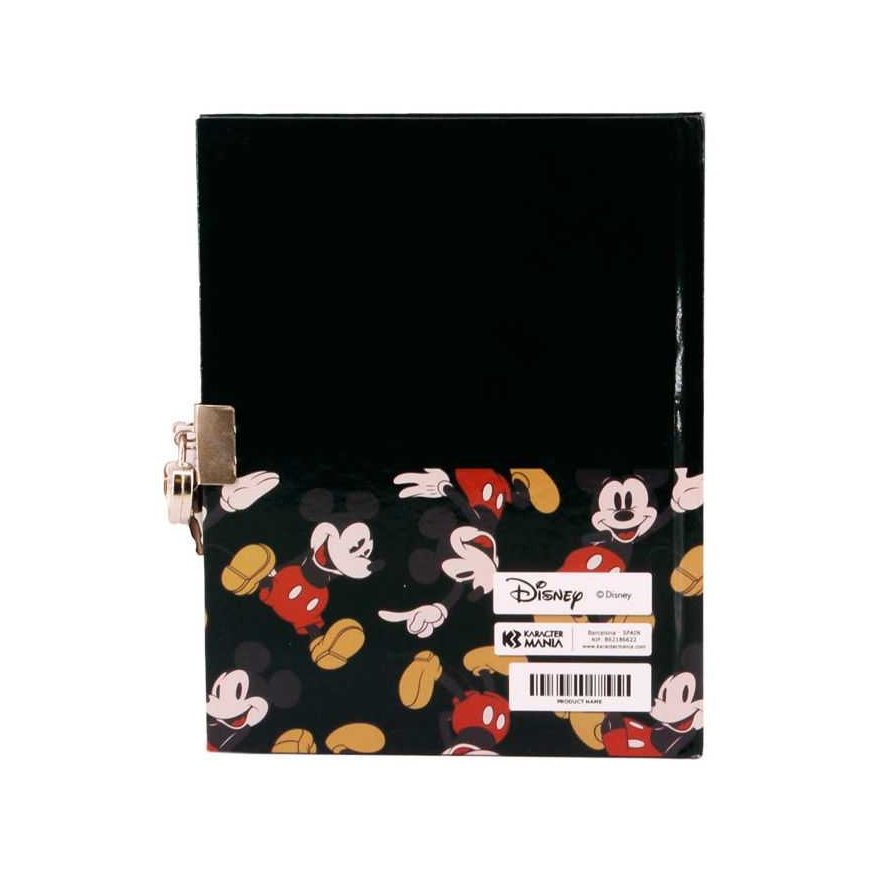 Karactermania Disney Mickey True diary with