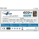 EUROCASE-virtalähde 450W Eco+, 120mm, 80+ pronssi, ATX EUROCASE-virtalähde 450W Eco+, 120mm, 80+ pronssi, ATX