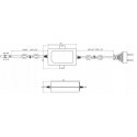 Oem Maitinimo šaltinis MW Power EBD2412 12V/2A - DC kištukas 5.5/2.1mm