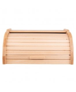Lumarko CHLEBAK DREWNIANY Z �ALUZJ� DU�Y 39X29X18CM JASNE DREWNO