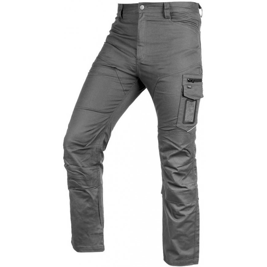 Neo Tools Grey work trousers Mix&Match, Canvas, size M