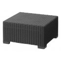 Keter California outdoor table Anthracite Square shape Keter California outdoor table Anthracite Square shape