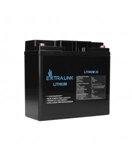Extralink Аккумулятор LiFePO4 24AH 12.8V, BMS