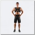 HMS Fitness KTO08 svara veste 8 kg Neoprēna, Smilšu Melns