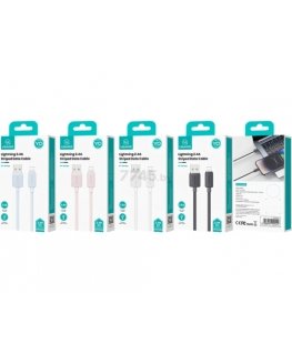 Kabel USAMS KY Series US-SJ689 2.4A USB-A do Lightning 1m b