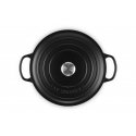 Le Creuset Signature 8,1 L Pyöreä musta Le Creuset Signature 8,1 L Pyöreä musta