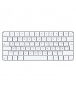 Apple Magic klaviatūra Universalus USB + Bluetooth QWERTZ Vokiečių Sidabras, Balta