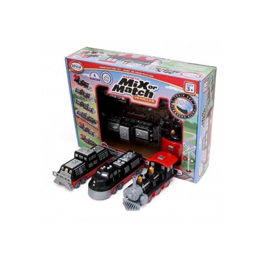 Popular Playthings Mix or Match Vehicles Train