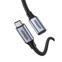 Ugreen USB-C 3.1 Extension Cable USB-kaapeli USB 3.2 Gen 2 (3.1 Gen 2) 1 m USB C musta, Harmaa Ugreen USB-C 3.1 Extension Cable USB-kaapeli USB 3.2 Gen 2 (3.1 Gen 2) 1 m USB C musta, Harmaa